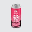 Microbrasserie Ruisseau noir - MILKSHAKE IPA AUX FRAMBOISES 